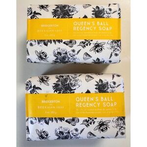 Beekman 1802 Bridgerton Queen's Ball Regency Soap 9oz Goat Milk Set‎ of 2 New